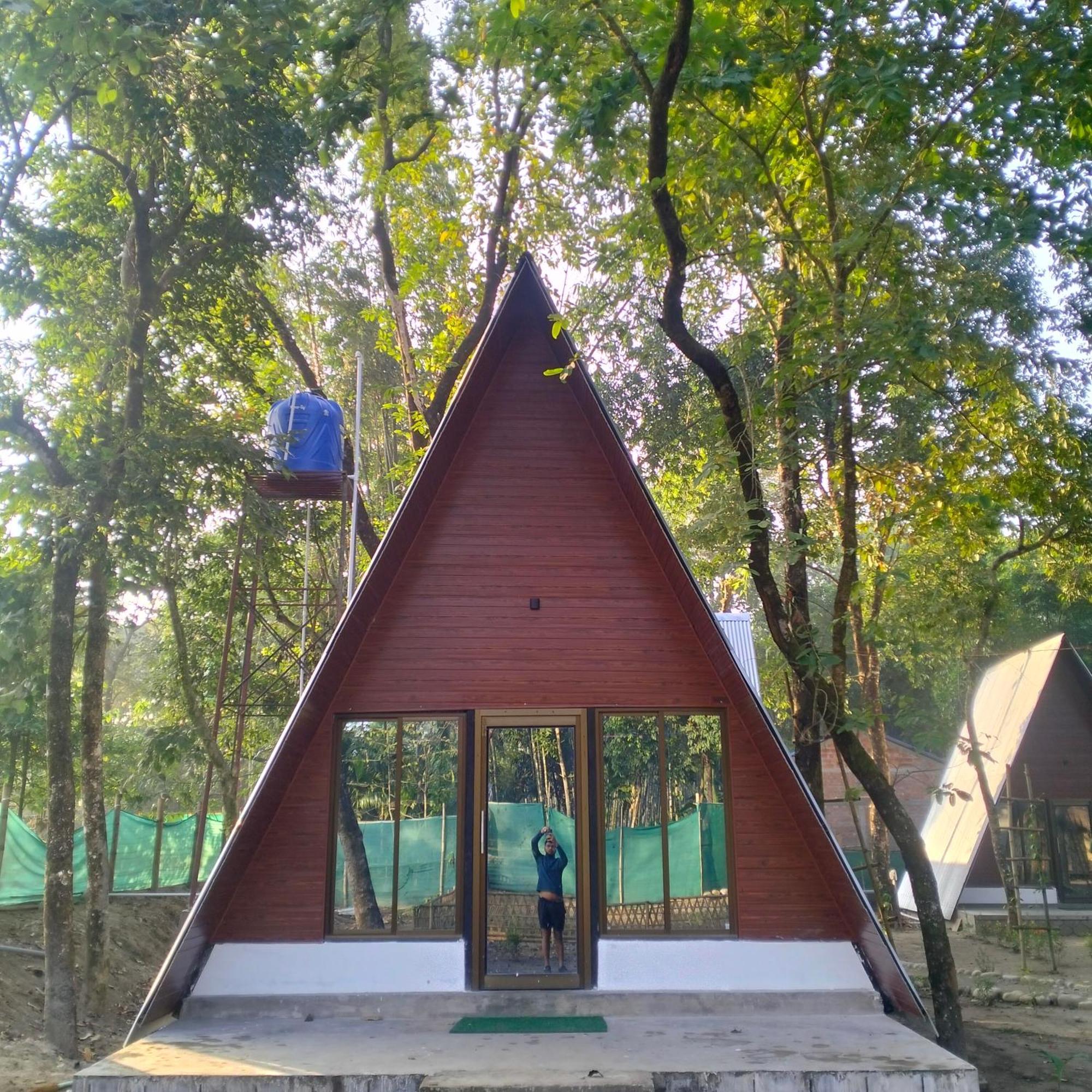 Manas Nature Hut Hotel Jyoti Gaon Exterior photo